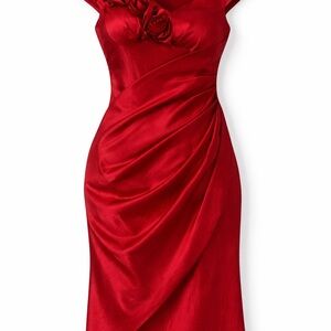 𝓡𝓮𝓭 𝓡𝓸𝓼𝓮 𝓓𝓻𝓪𝓹𝓮𝓭 𝓔𝓿𝓮𝓷𝓲𝓷𝓰 𝓓𝓻𝓮𝓼𝓼 🧚✨